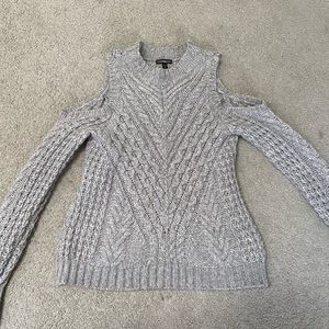 Express open shoulder Sweater